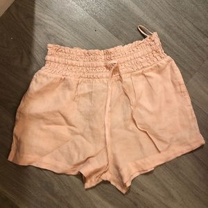 Anthropologie Cloth and Stone linen Shorts S